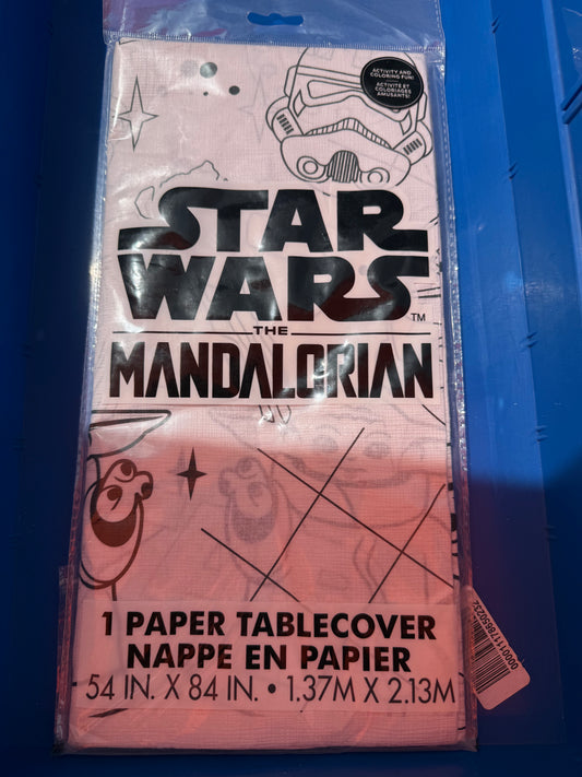 Stars Wars Activity and Coloring Fun Paper Table Cover