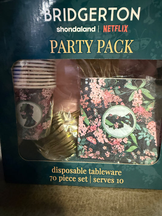 Bridgerton Party Pack 70 piece Set
