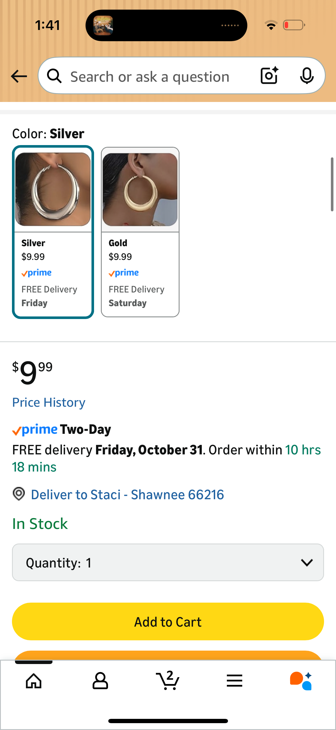 Chunky Gold Large Disco Hoop Earrings for Women Dainty Big Oversized Round Hoops Earring Thick Hypoallergenic Dangle Ear Jewelry Statement Accessories Gifts