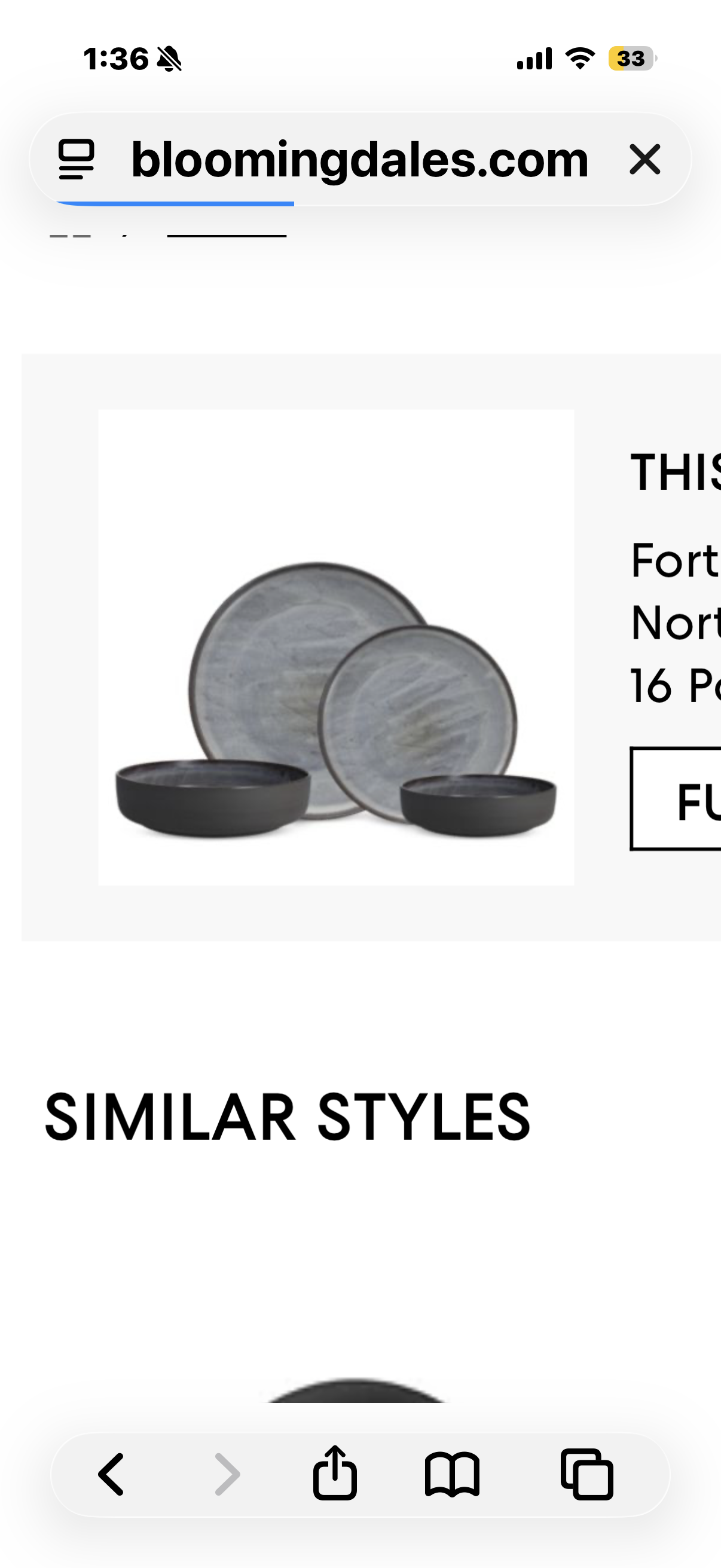 Fortessa
Northern Lights Borealis Silt
16 Pc Dinnerware Set