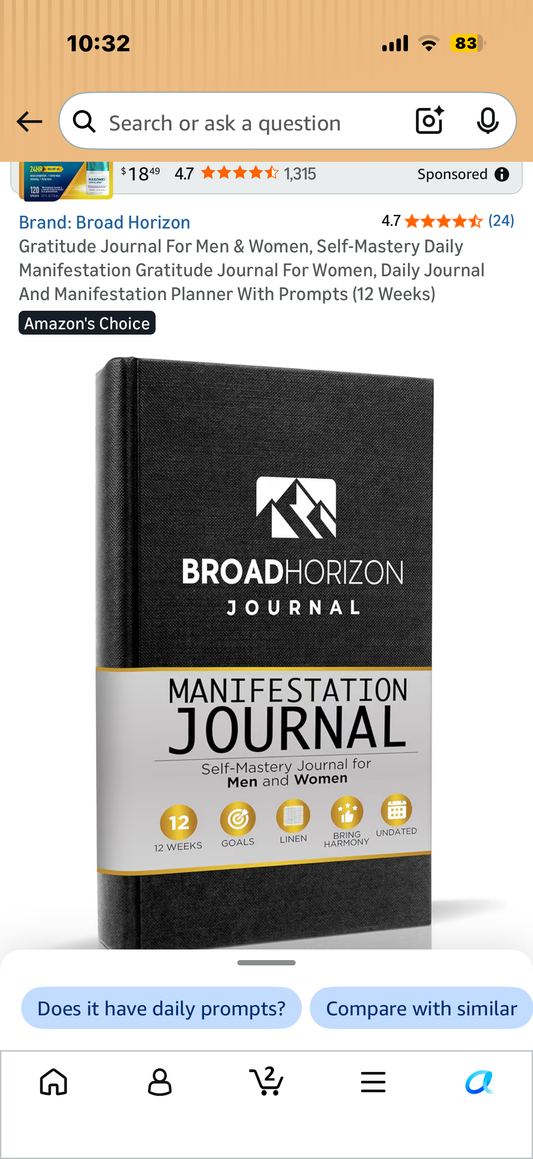 Gratitude Journal For Men & Women, Self-Mastery Daily Manifestation Gratitude Journal For Women, Daily Journal