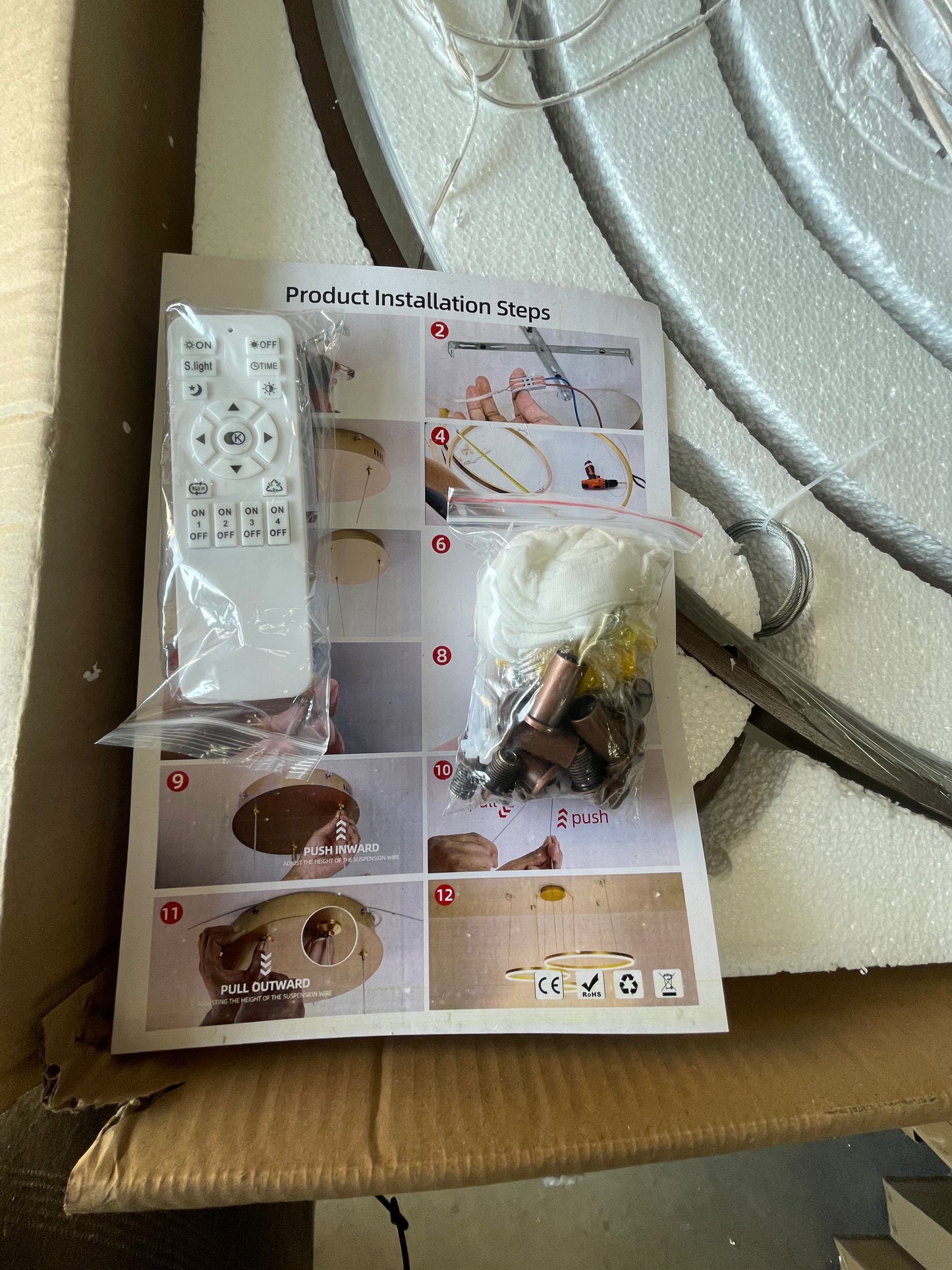 New - Modern LED Chandelier (L710)