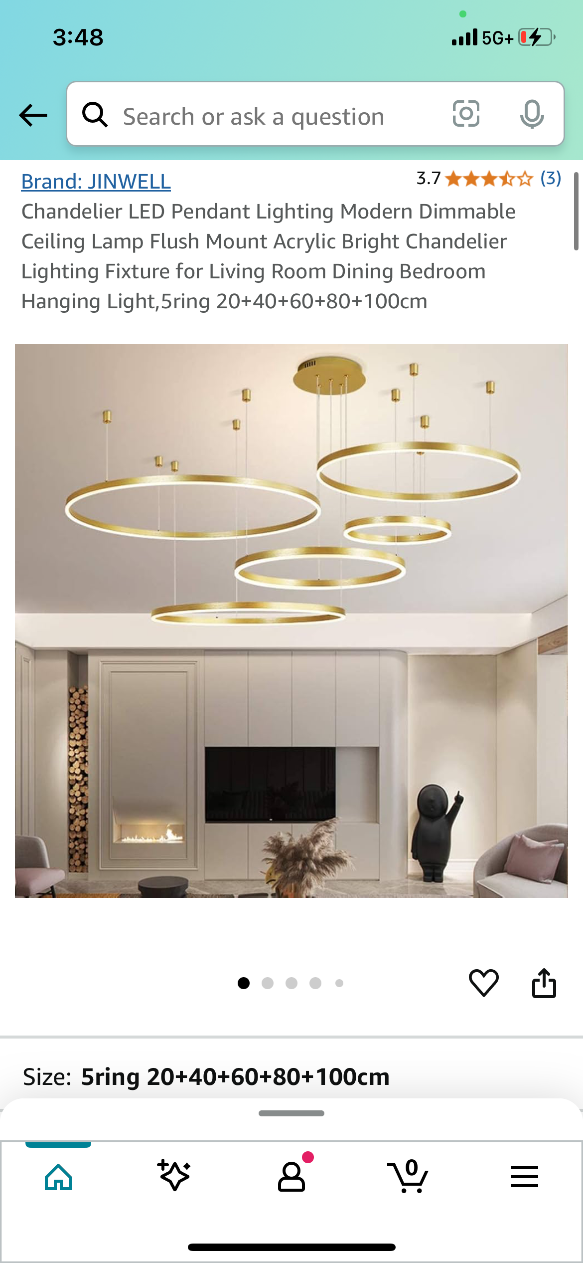 New - Modern LED Chandelier (L710)