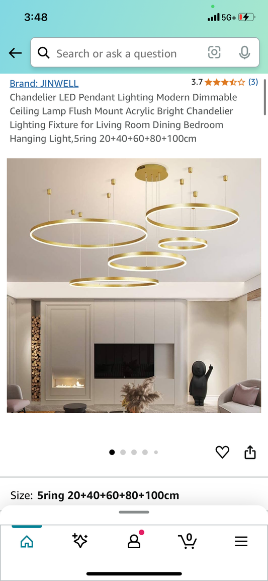 New - Modern LED Chandelier (L710)