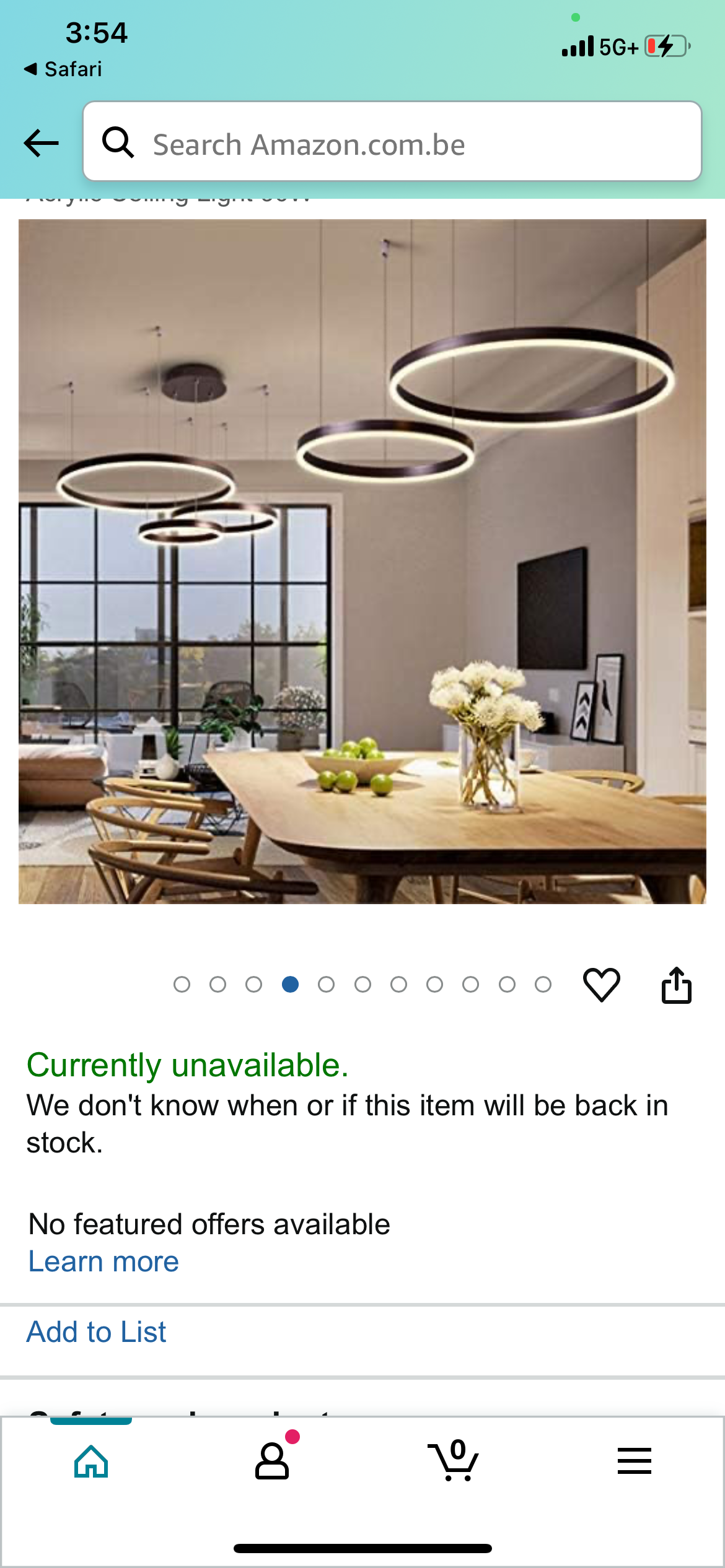 New - Modern LED Chandelier (L710)
