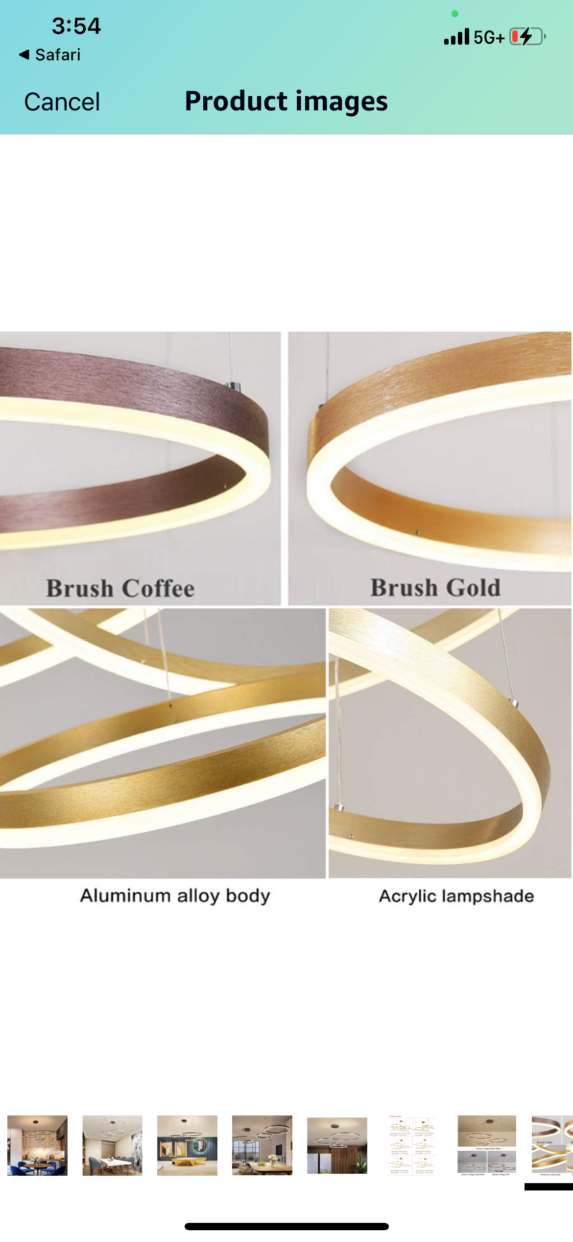 New - Modern LED Chandelier (L710)