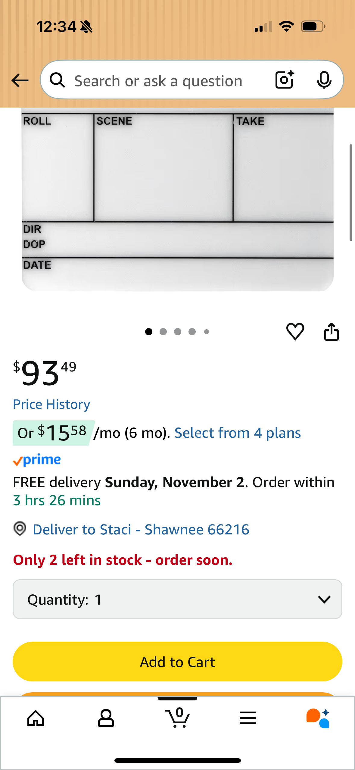 Filmsticks Professional All Weather Clapperboard Kits for Motion Picture & TV Production (Small)