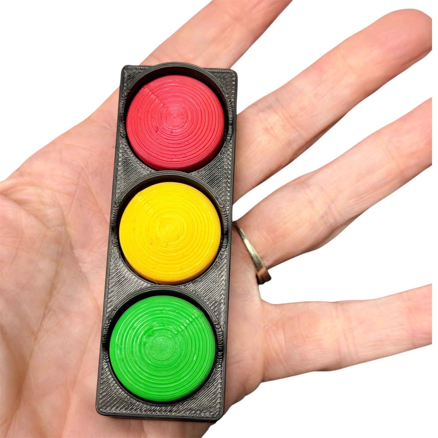 Stop Light (Red/Yellow/Green Light) Clicker/Clicky Fidget