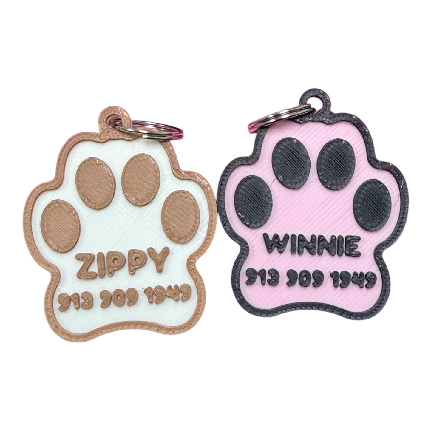 Customized Pet Tag With QR Code