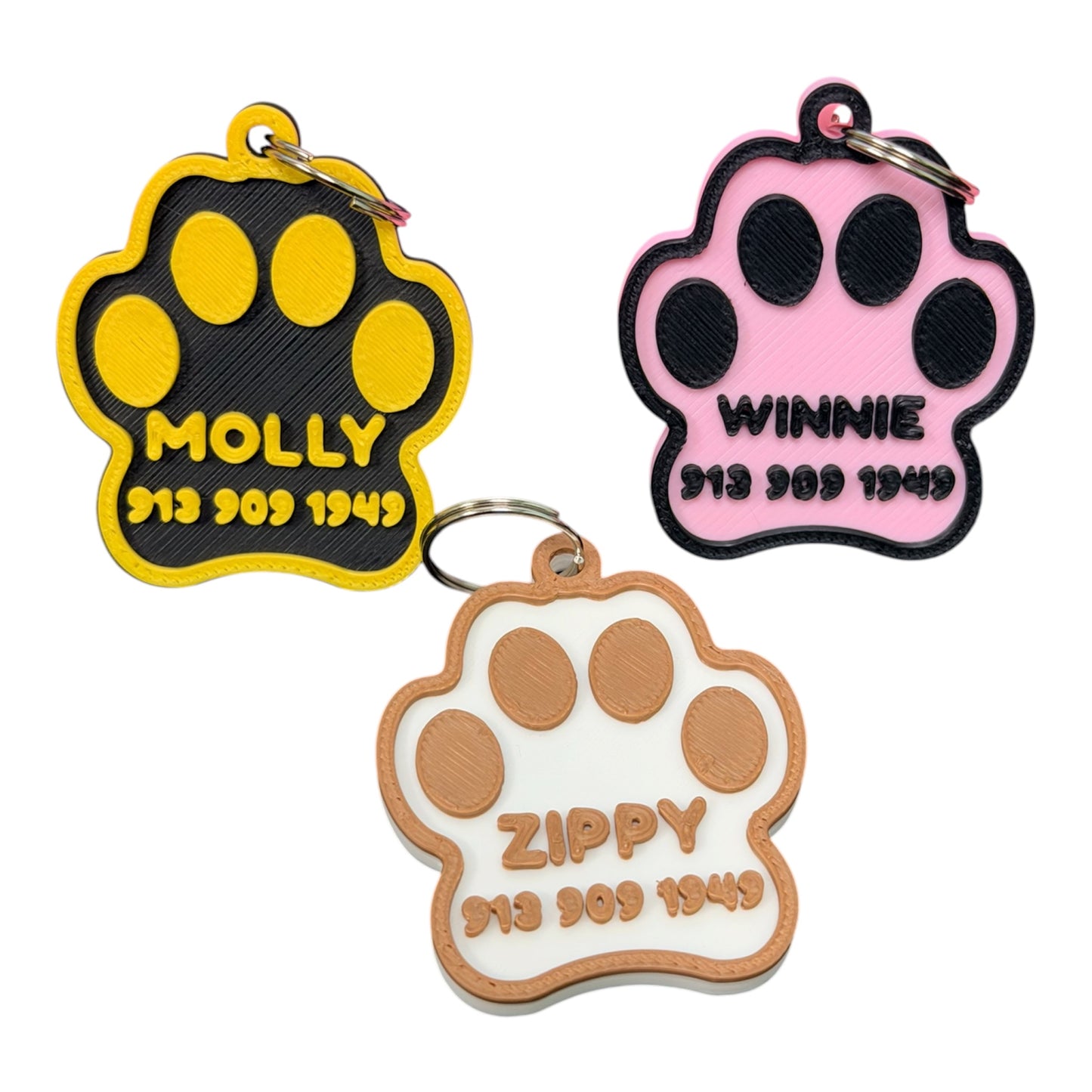 Customized Pet Tag With QR Code