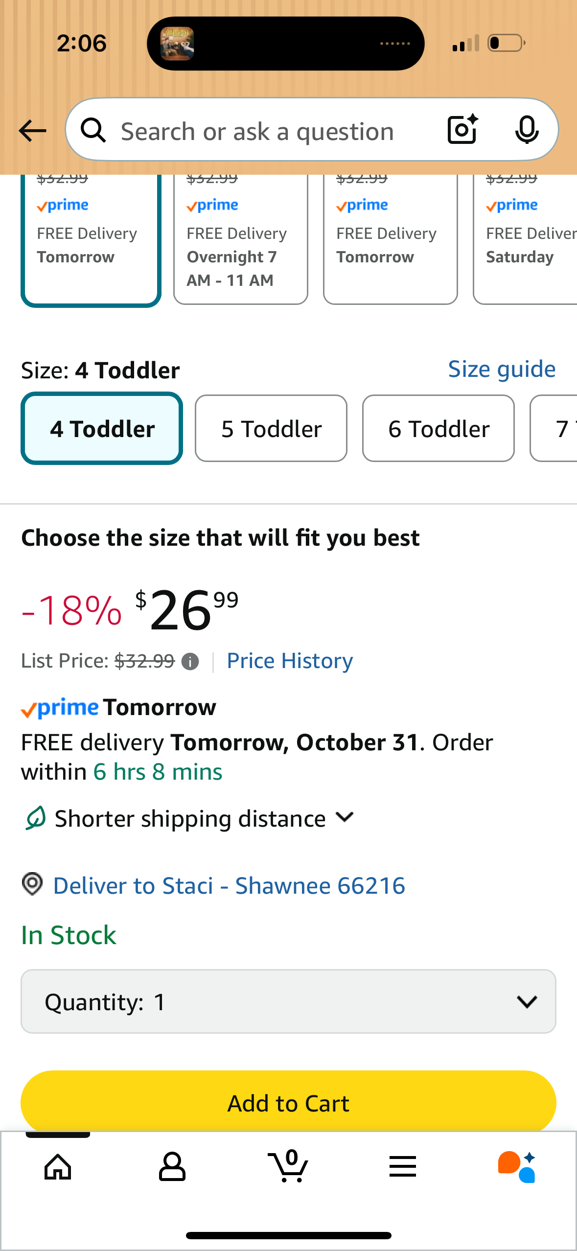 Toddler Girl's Dress Flats (Size 4 Toddler)