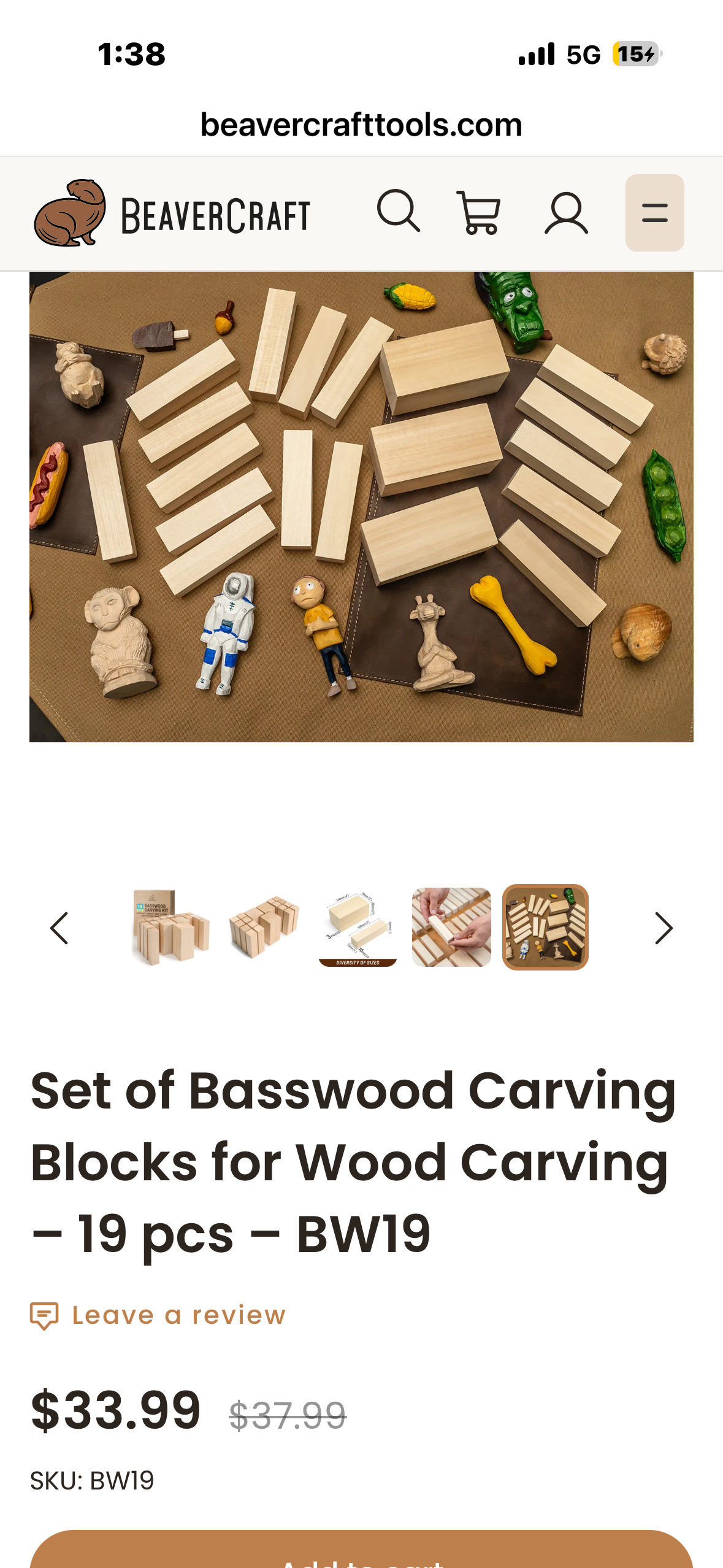 Falling in Art Basswood Carving Blocks, 19Pcs Whittling Wood Carving Kit, Carving Wooden Blocks for Crafting, Ideal for Beginners and Professional Artists(4 * 2 * 2 3pc& 4 * 1 * 1 16pc)