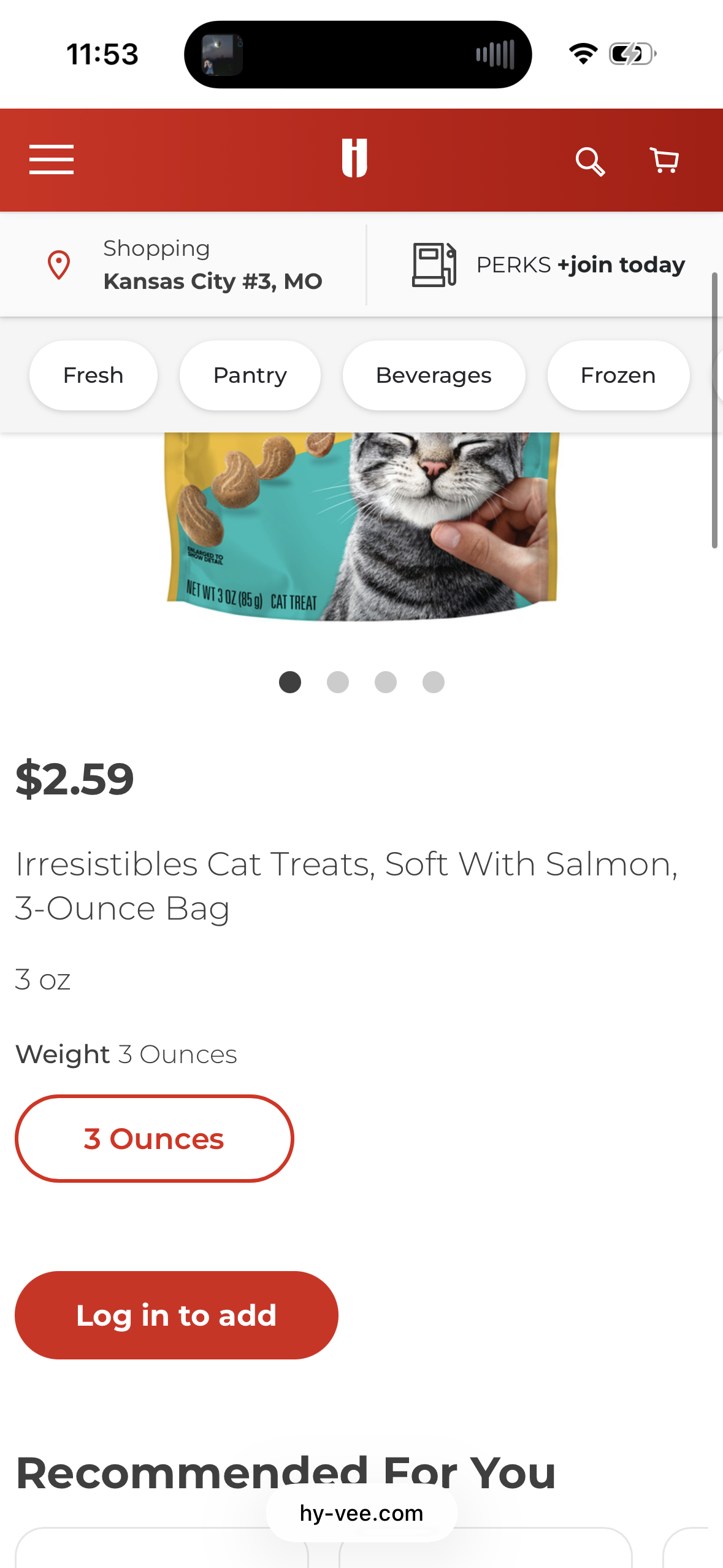 ‼️2 for $2‼️ Meow Mix Irresistibles Soft Cat Treats Made With Real Salmon, 3 Oz. Pouch