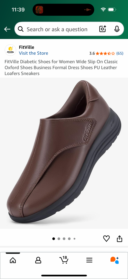 FitVille Shoes for Women Wide Slip On Classic Oxford Shoes Business Formal Dress Shoes PU Leather Loafers Sneakers (Size US Women 9.5 Extra Wide)