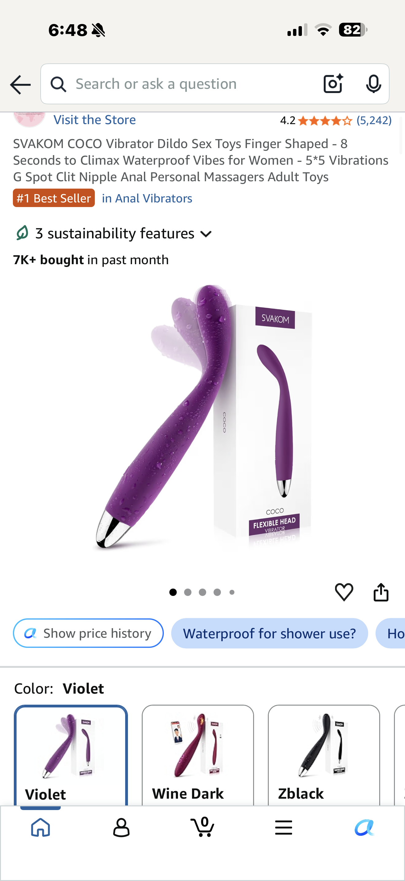 G Spot Massager (Discretely Packaged) Hot Pink