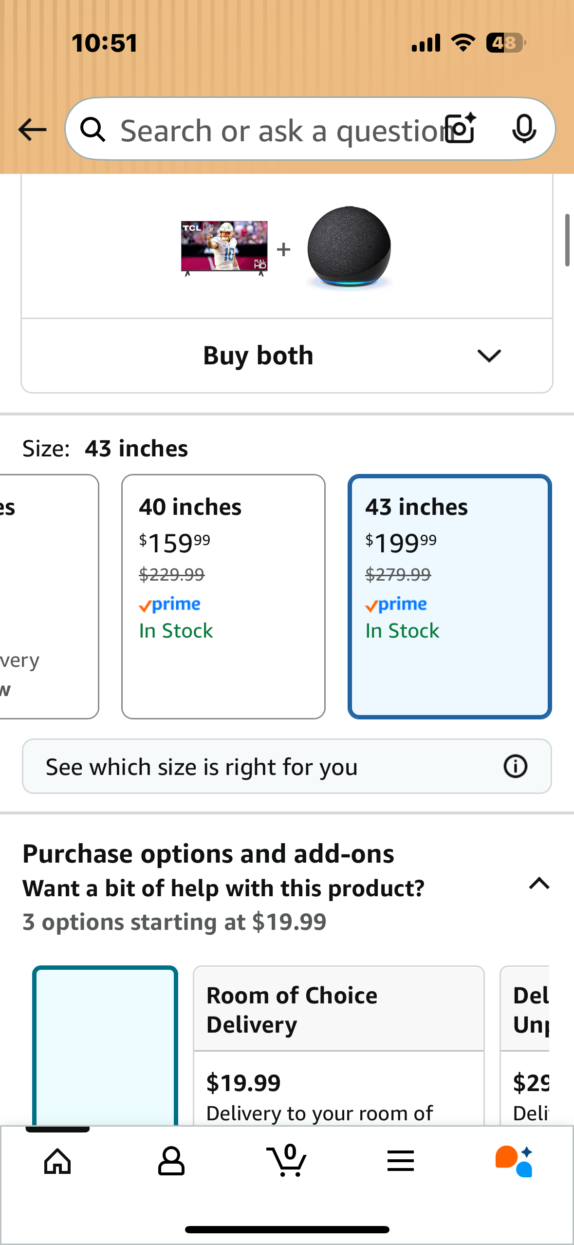 TCL 43-Inch Class S3 1080p LED Smart TV with Roku TV (43S350R, 2023 Model), Compatible with Alexa, Google Assistant, and Apple HomeKit Compatibility, Streaming FHD Television (R701)