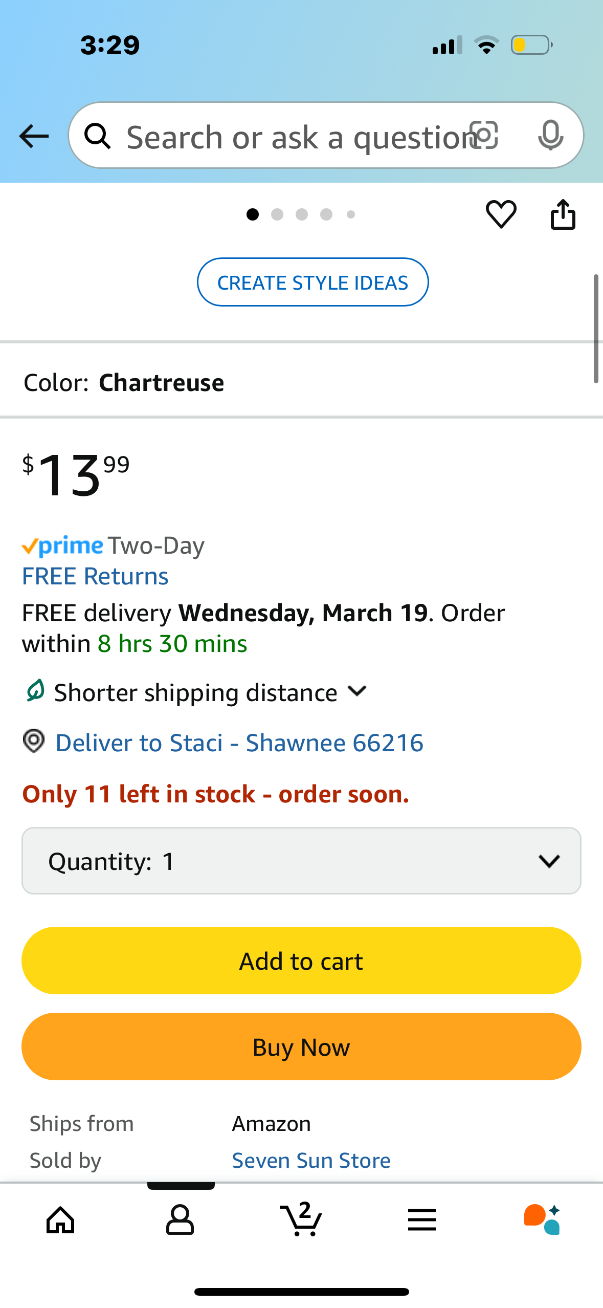 Tidastu Stainless Steel Cold Brew Coffee Cup with Lid - Portable Outdoor Iced Americano Mug with Metal Straw - Travel Mug - Reusable Coffee Cup | 7oz/400ml, Chartreuse