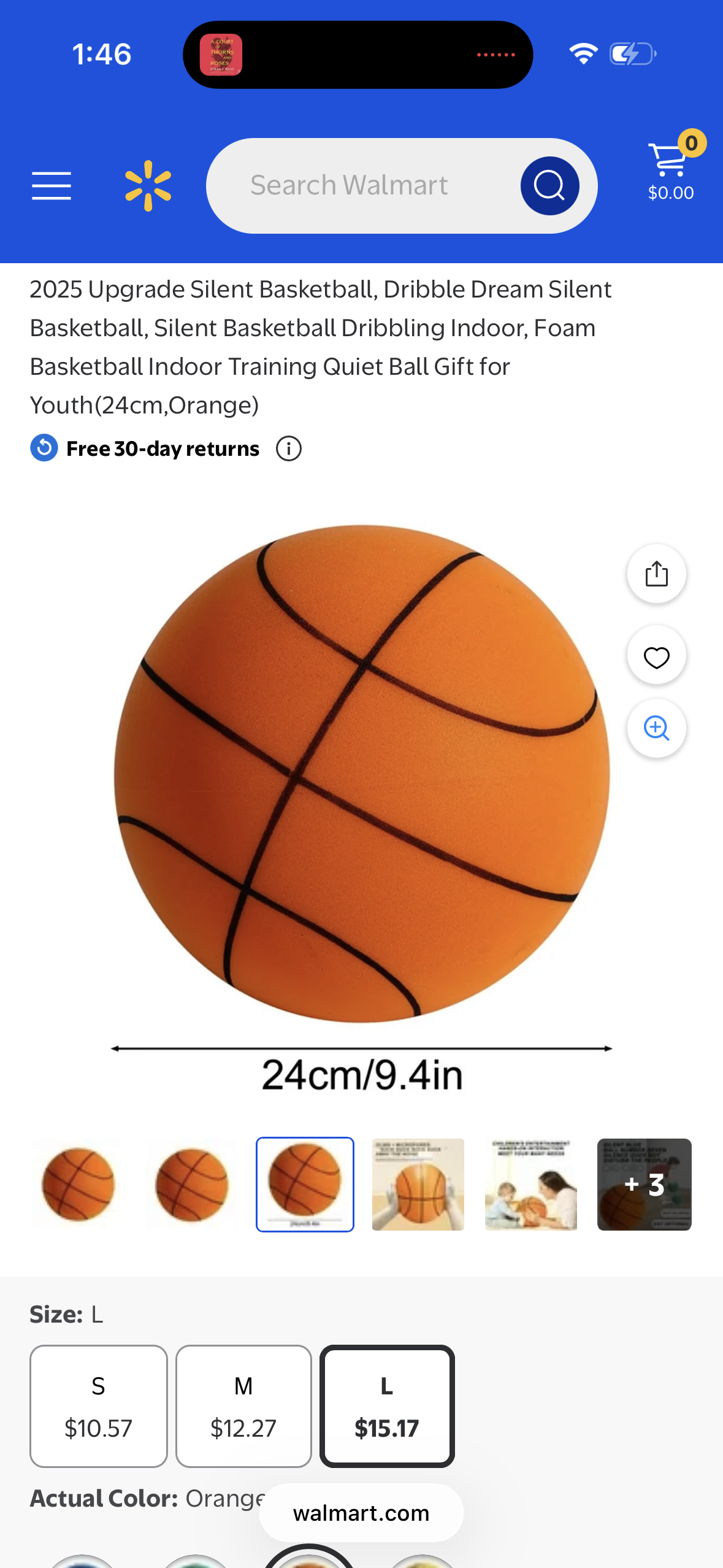 Silent Basketball-Size 7, 2025 Upgrade Dribble Dream Silent Basketball, Si-Lent Basket-Ball Dribbling Indoor, Foam Basket-Ball Indoor Training Ball for Various in-Door Activities (No.7, 9.4 in)