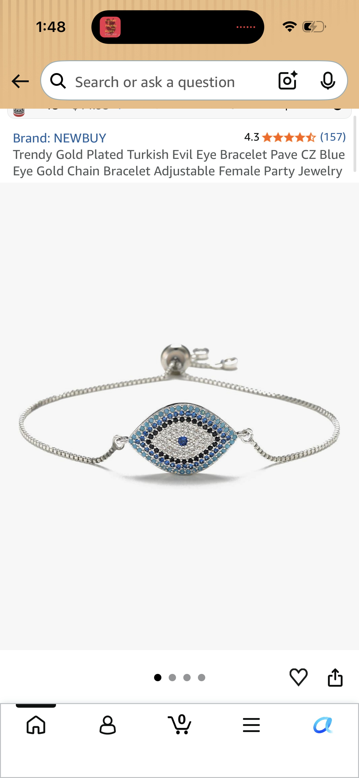 Trendy Gold Plated Turkish Evil Eye Bracelet Pave CZ Blue Eye Gold Chain Bracelet Adjustable Female Party Jewelry