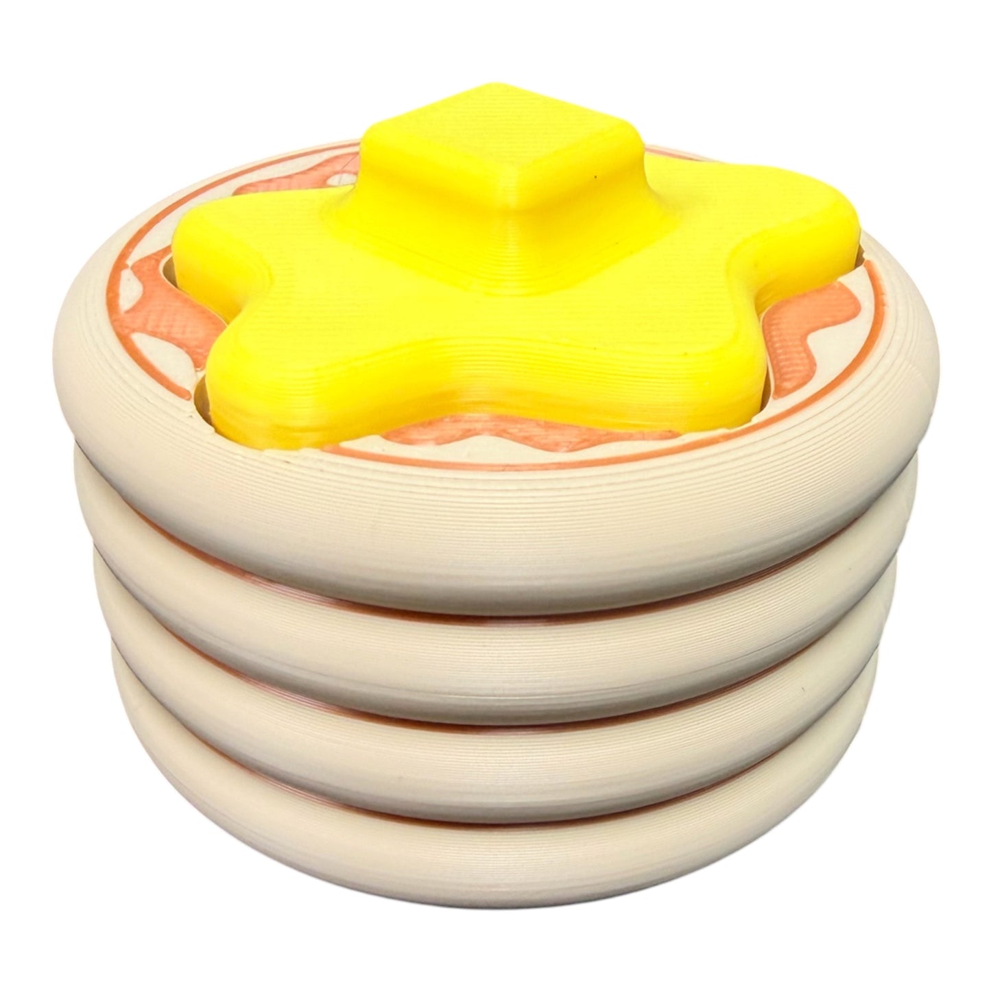 Stack of Pancakes Clicker/Clicky Fidget (Clicky & Silent Options)