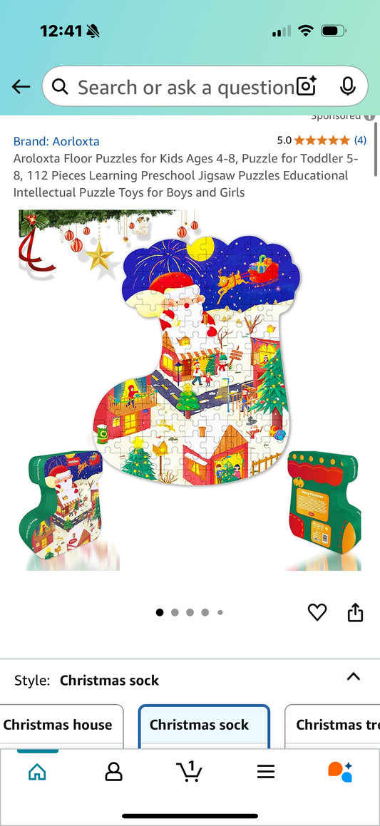 Aroloxta Floor Puzzles for Kids Ages 4-8, Puzzle for Toddler 5-8, 112 Pieces Learning Preschool Jigsaw Puzzles Educational Intellectual Puzzle Toys for Boys and Girls log