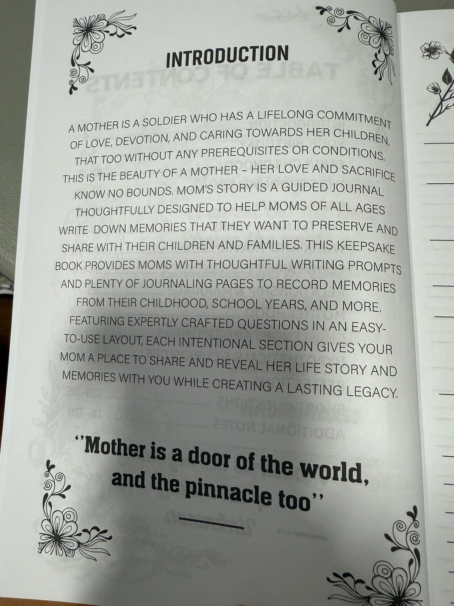 Mom I Want To Hear Your Story Journal