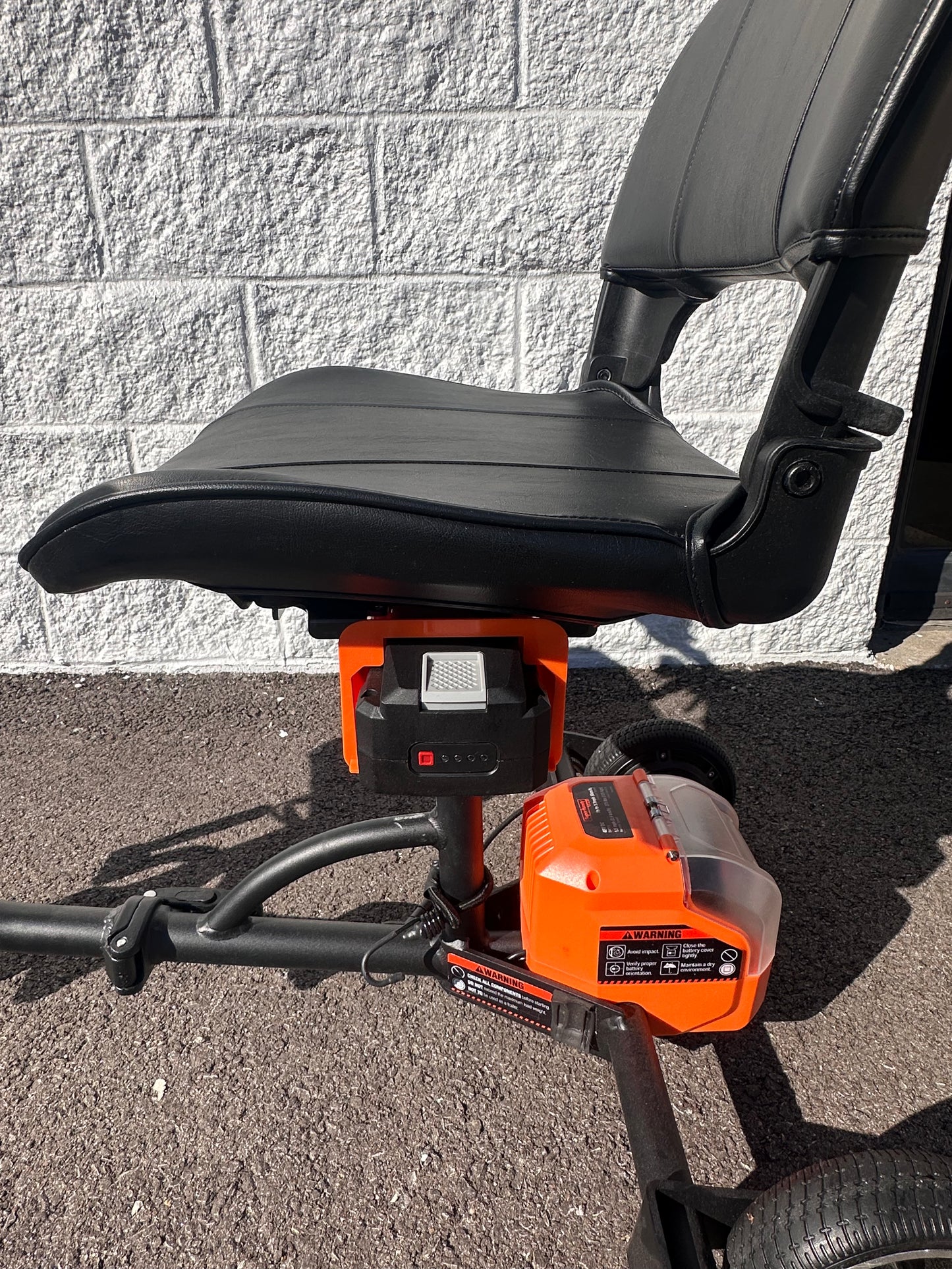 SuperHandy Passport Mobility Scooter for Adults- Foldable, 3 Wheel, Airline Travel Friendly - 13 Mile Range, Includes 2 Removable 44.4V Lithium-ion Batteries & Charger (275 Lbs) (R703)