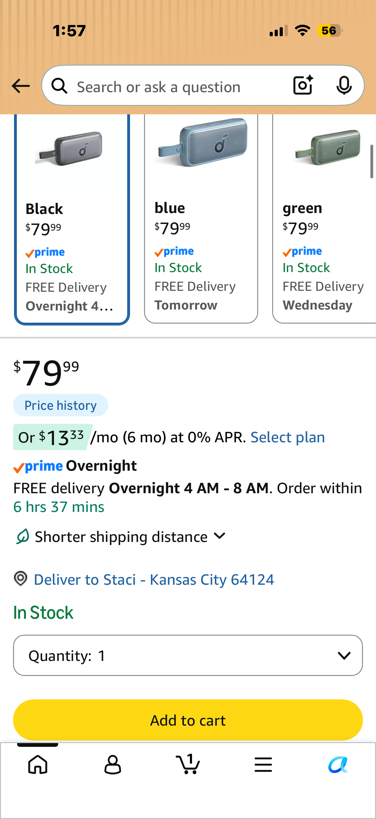 Soundcore Motion 300 by Anker, Bluetooth Speaker, Wireless Hi-Res Portable Speaker, IPX7 Waterproof, BassUp, Bluetooth 5.3, 30W Stereo Sound, 13H Playtime for Home, Shower, Outdoor, and Travel