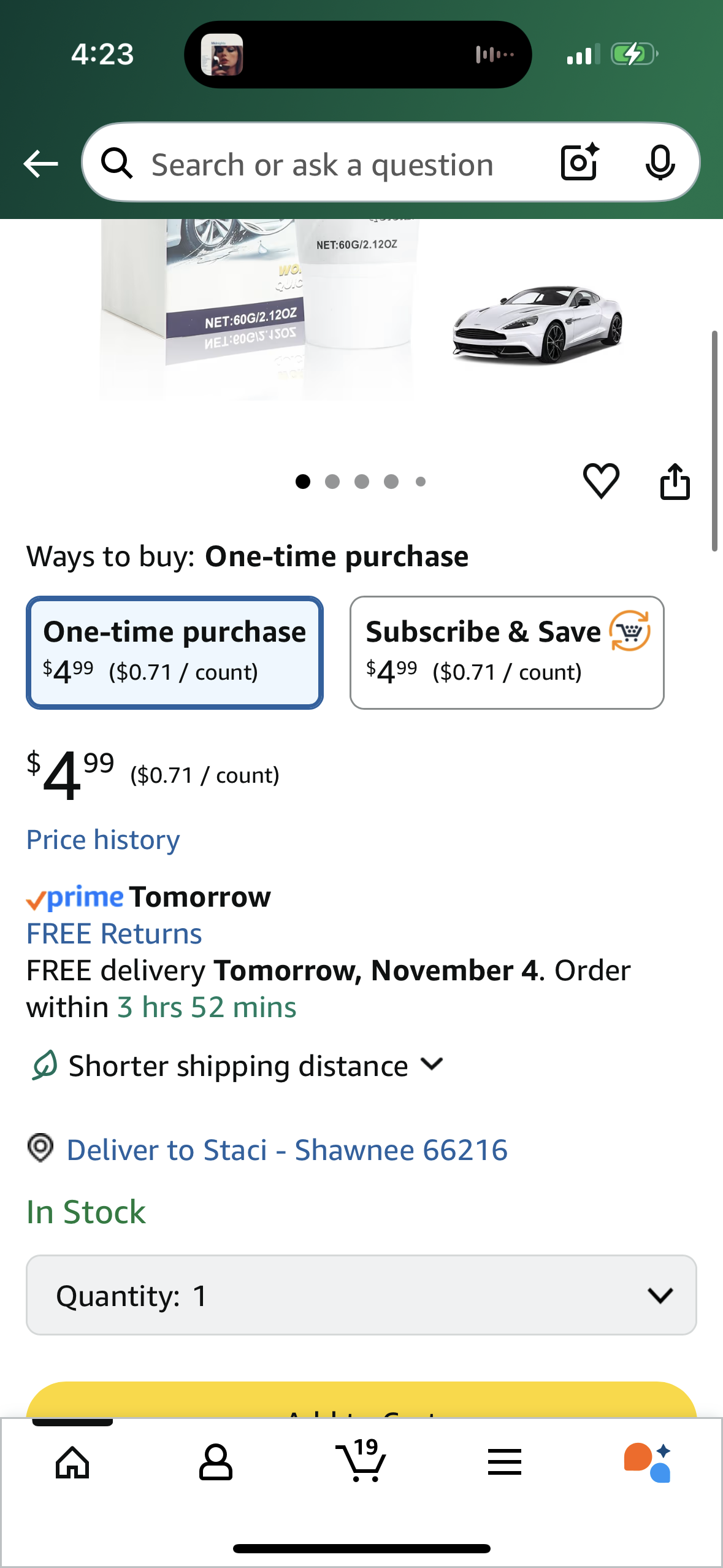 ‼️2 for $3‼️ Nano Sparkle Cloth Car Scratch Remover, 7 Pcs Vehicles Scratches Repair Kits, Easy-to-Use Magic Nanosparkle Wipes for Cars Scuff Removal