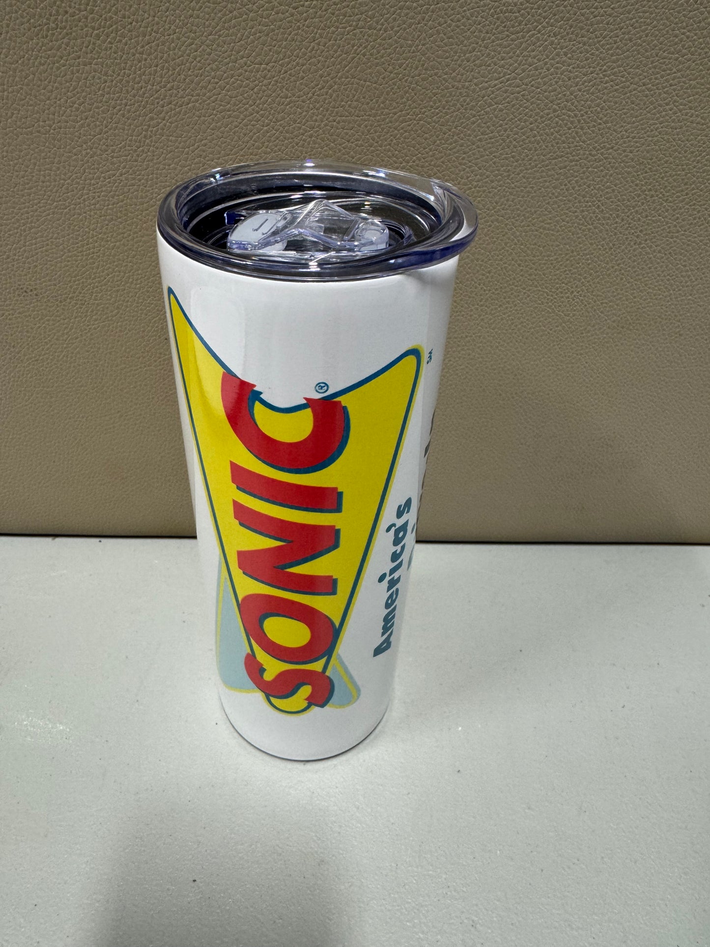 Sonic Themed Stainless Steel Tumbler