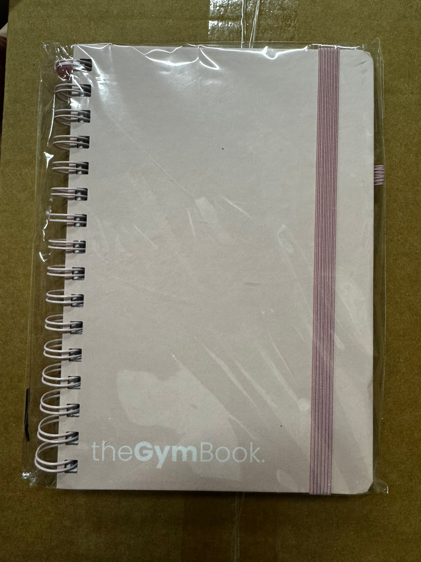 Fitness Journal & Gym Workout Log Book with Plastic Covers [A5 Size - 6 x 8 Inches] Exercise, Weightlifting & Training Diary for Men & Women