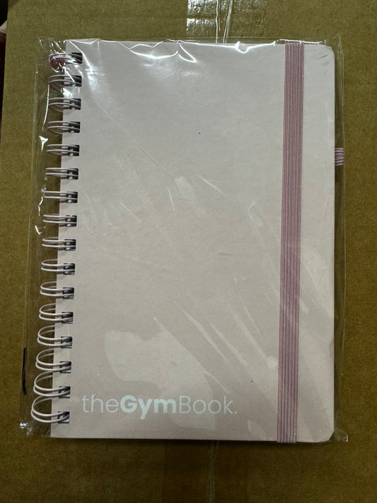 Fitness Journal & Gym Workout Log Book with Plastic Covers [A5 Size - 6 x 8 Inches] Exercise, Weightlifting & Training Diary for Men & Women