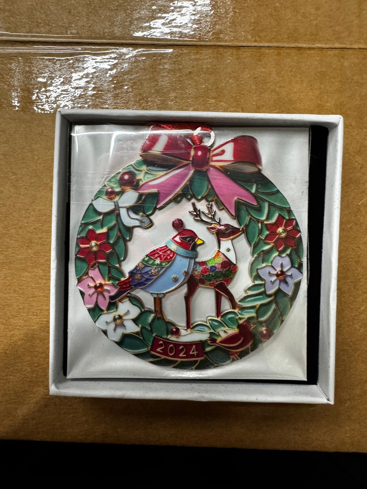 Christmas Ornament 2024 for Christmas Tree Decorations Cardinal Christmas Tree Ornament Bag Charms (Cardinal-4)