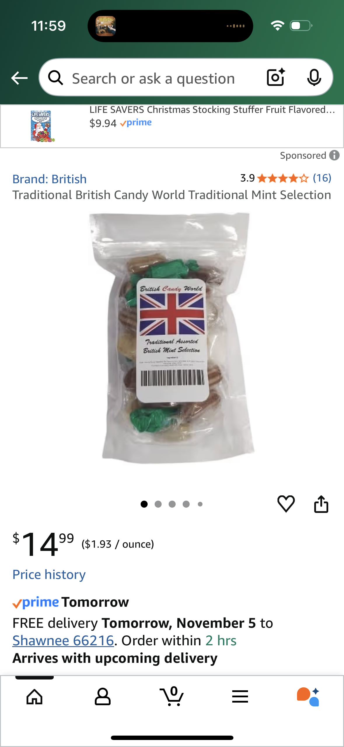 Traditional British Candy World Traditional Mint Selection