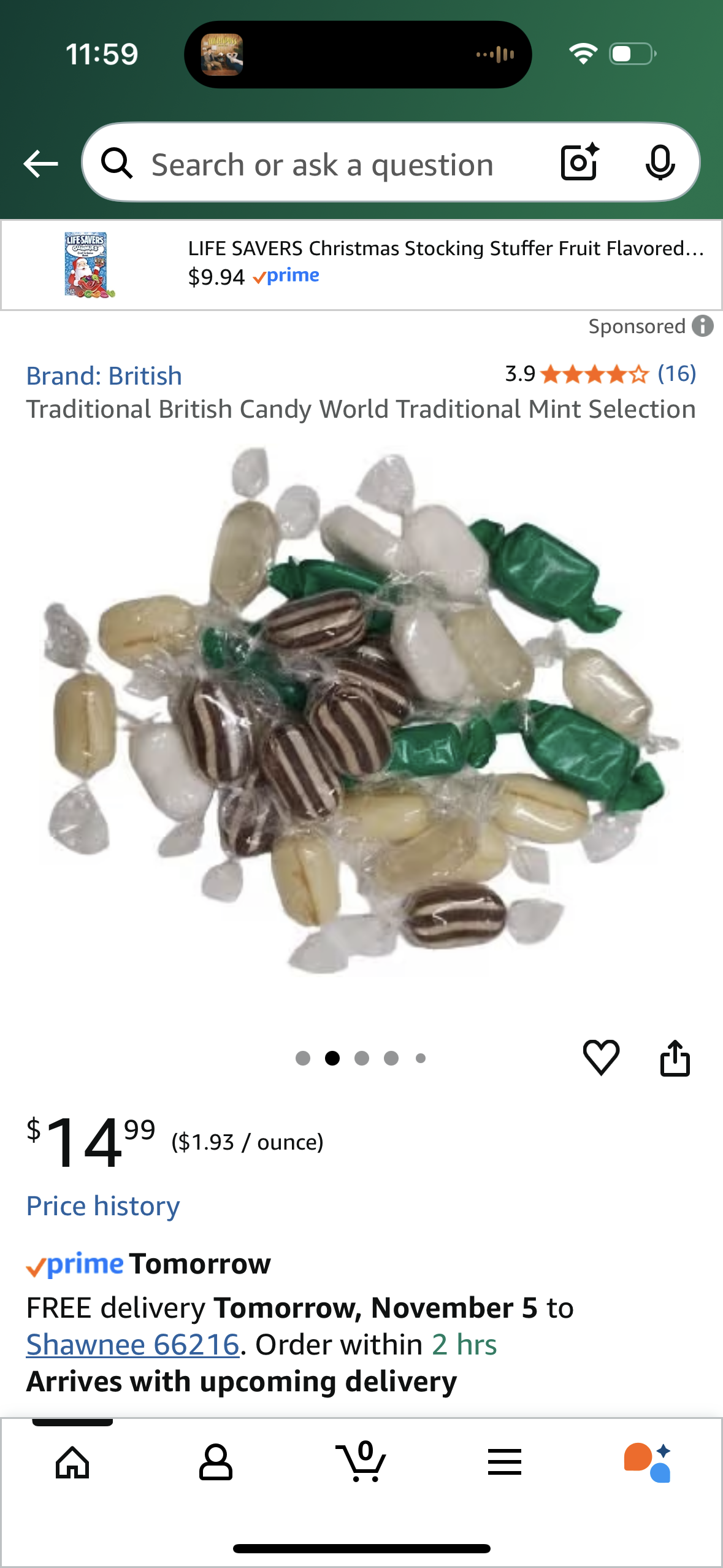 Traditional British Candy World Traditional Mint Selection