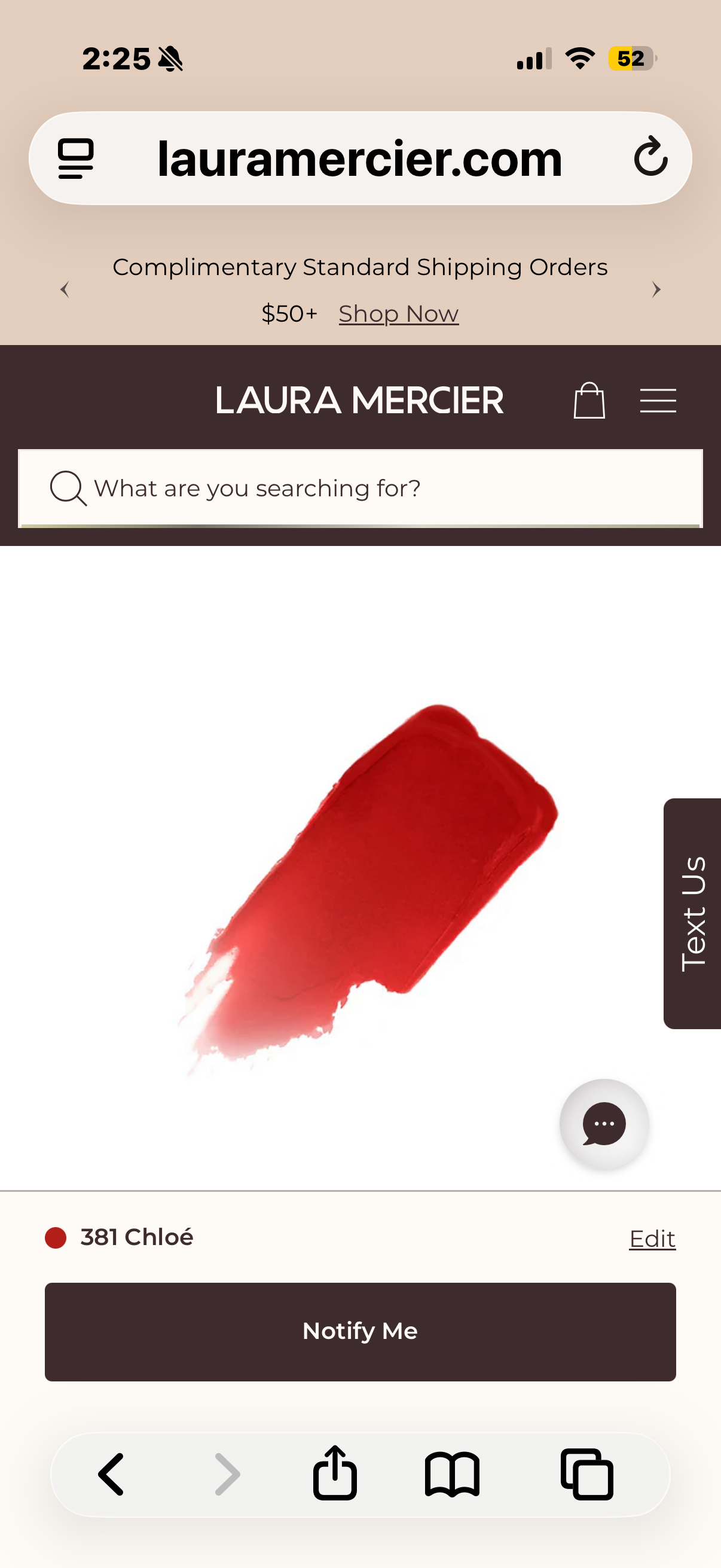 Laura Mercier Petal Soft Lipstick Crayon, 24HR Lip Softening Hydration, 12HR Sheer Matte Lip Color, Comfortable Weightless Wear, Diffused, Blurred Effect CHLOE