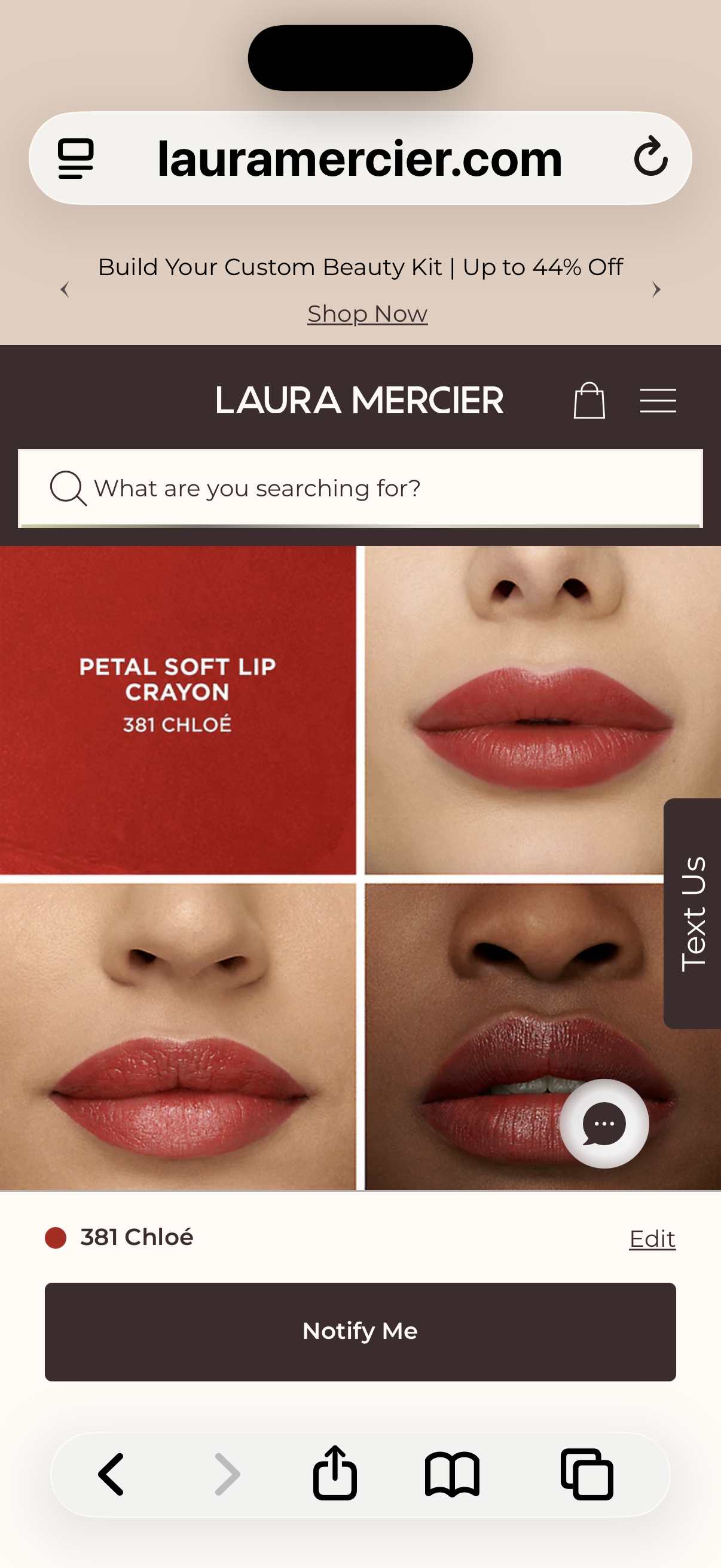 Laura Mercier Petal Soft Lipstick Crayon, 24HR Lip Softening Hydration, 12HR Sheer Matte Lip Color, Comfortable Weightless Wear, Diffused, Blurred Effect CHLOE