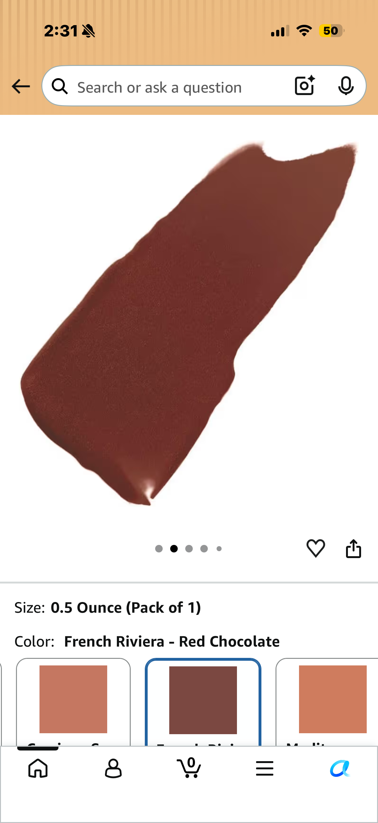 Laura Mercier Tinted Moisturizer Blush: Long Lasting Cream Blush, Lightweight, Buildable Coverage, 12 HR Hydrating Wear, Crème and Shimmer Finishes, Cheek Tint FRENCH RIVIERA