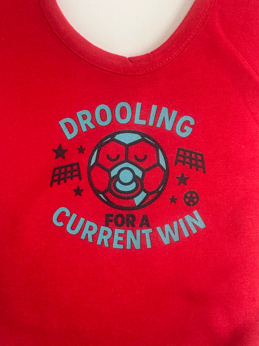 Current Soccer Win Red Bib