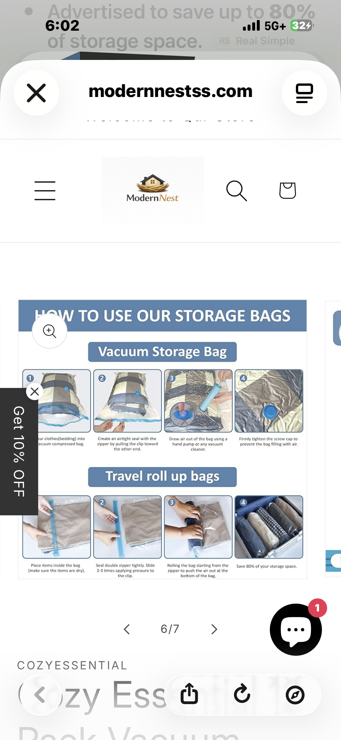 Cozy Essential 12 Pack Vacuum Storage Bags, Space Saver Bags (2 Jumbo/2 Large/2 Medium/2 Small/4 Roll) Compression for Comforters and Blankets, Pillow, Bedding, Sealer Clothes Storage