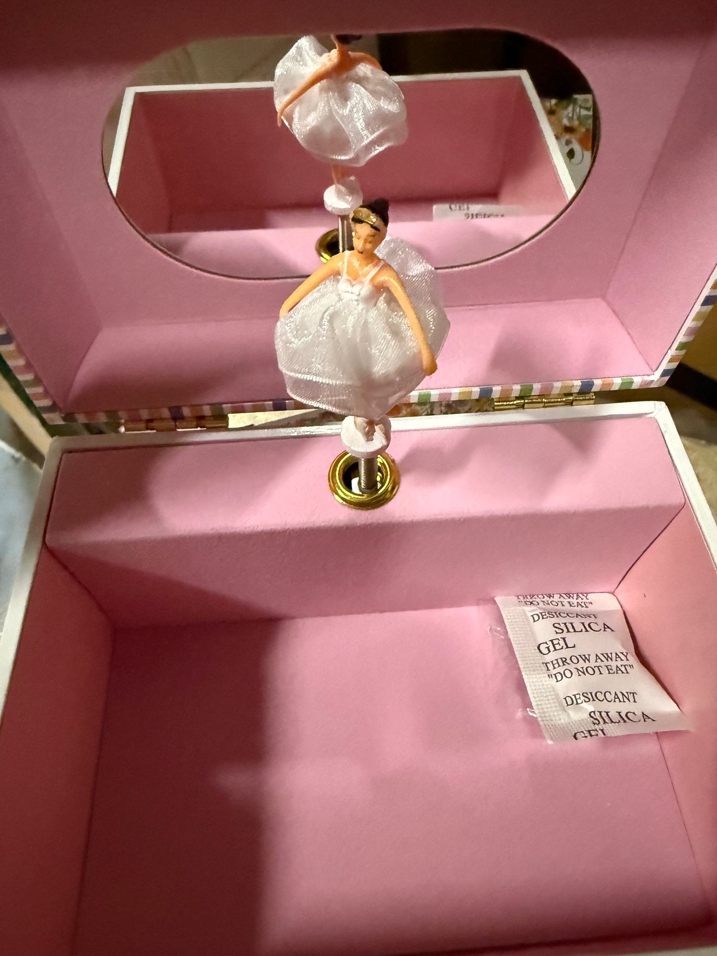 ABI + OLIE Ballerina Jewelry Box for Girls with Ballerina Necklace - Kids Music Box, Ballet Birthday Gifts for Little Girls, Jewelry Boxes, For Ages 3-10