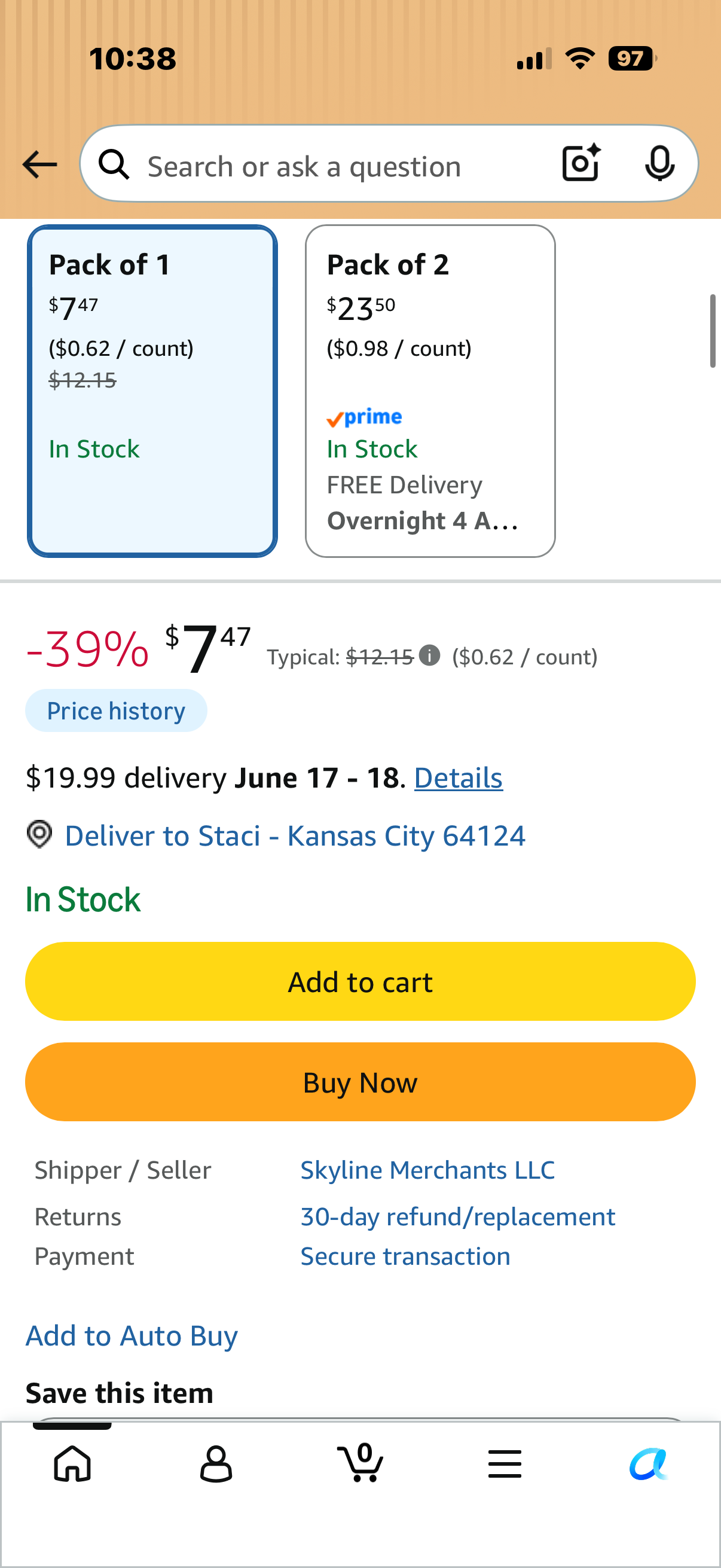 Business Source Premium Invisible Tape Value Pack
