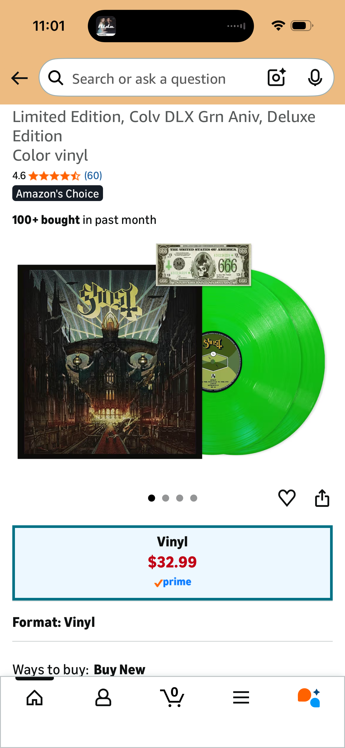 Limited Edition, Colv DLX Grn Aniv, Deluxe Edition Color vinyl