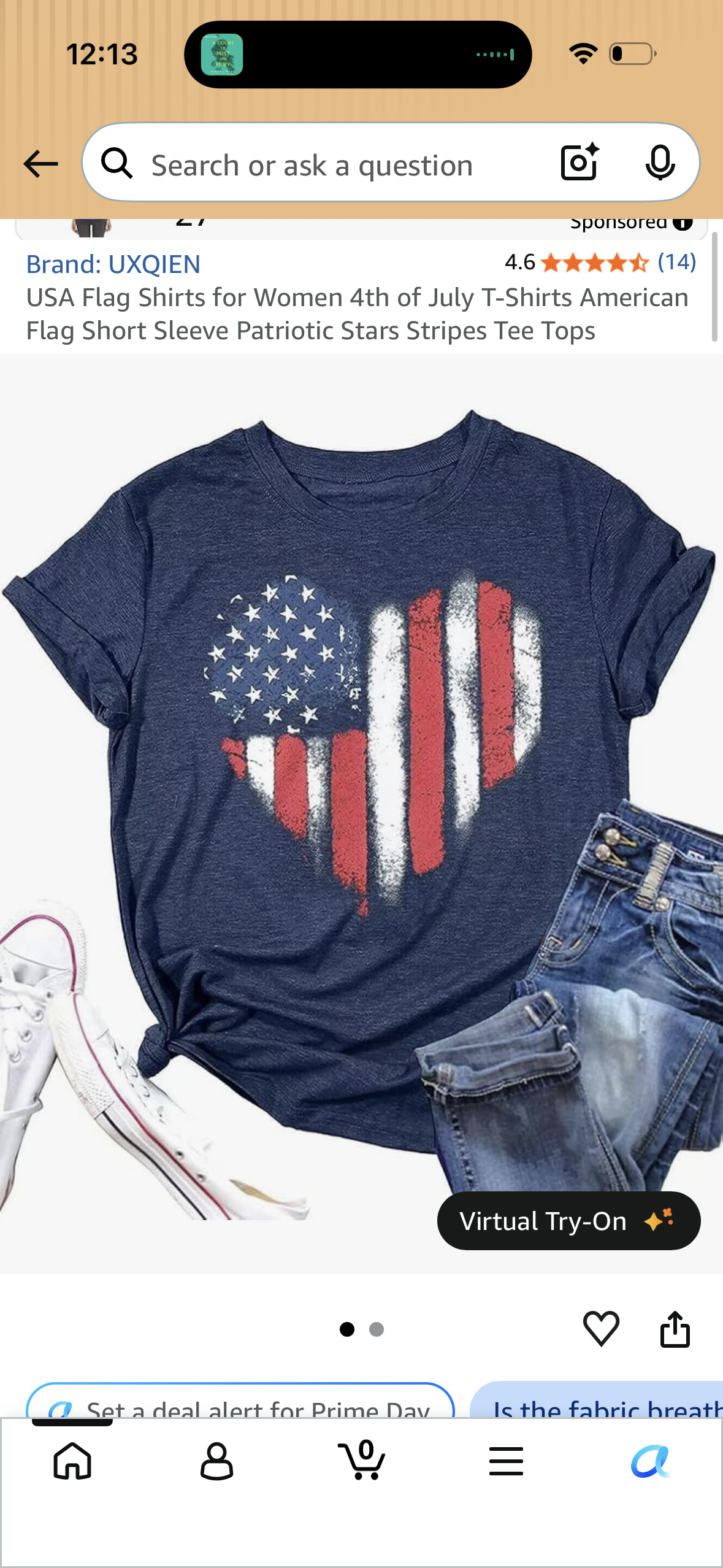 USA Flag Shirts for Women 4th of July T-Shirts American Flag Short Sleeve Patriotic Stars Stripes Tee Tops (Size Small)
