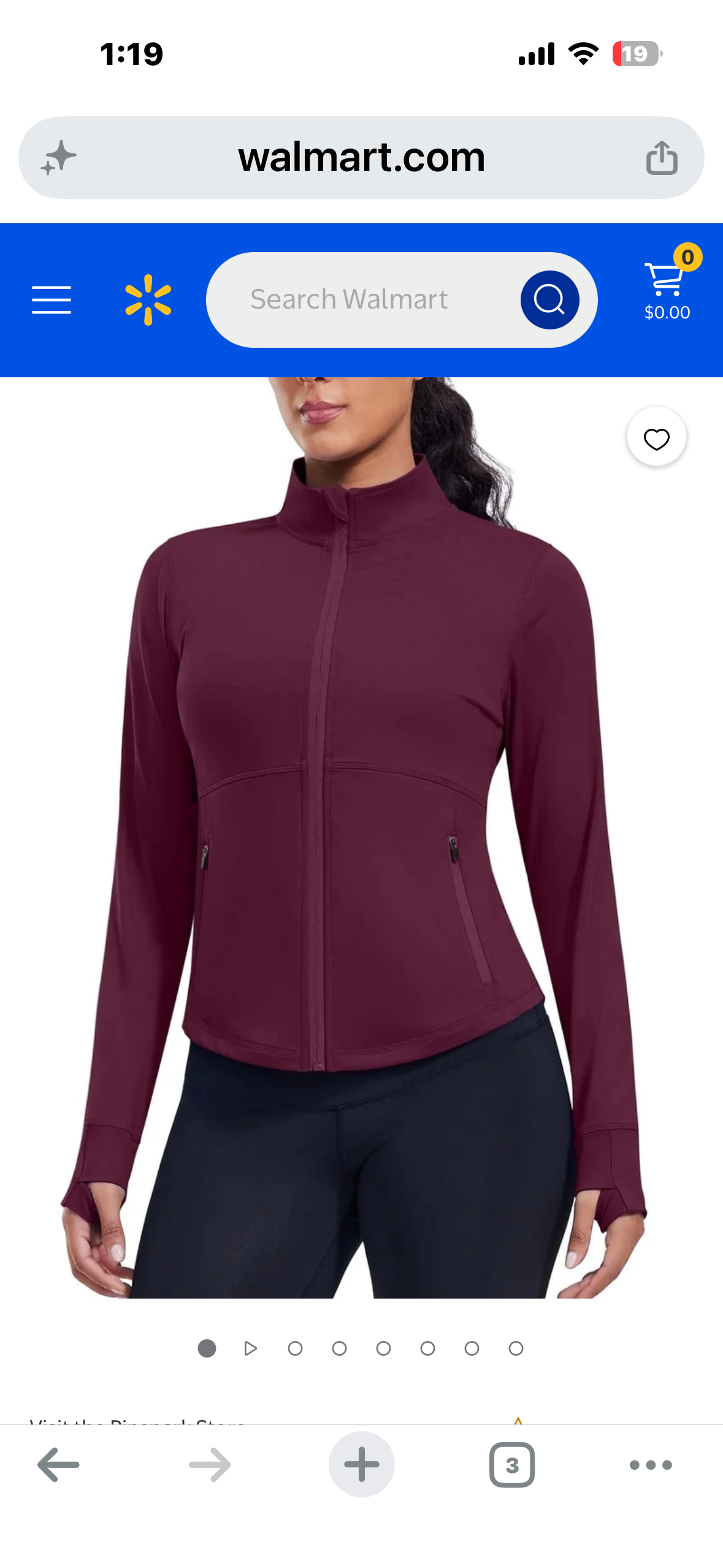 Pinspark Women's Track Jacket, Breathable Running Jacket, Zip Up Sportswear, Slim Fit Workout Top (Size Large)