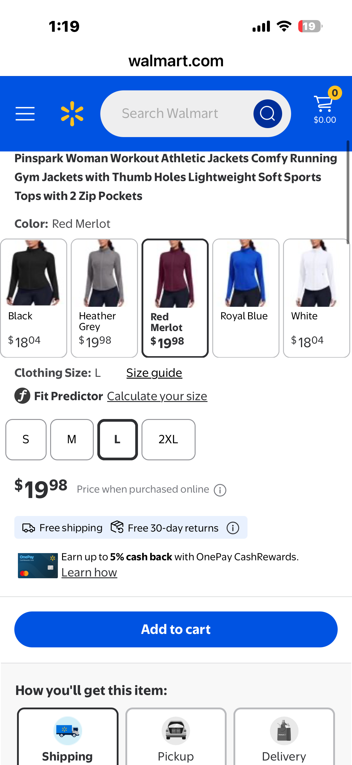 Pinspark Women's Track Jacket, Breathable Running Jacket, Zip Up Sportswear, Slim Fit Workout Top (Size Large)