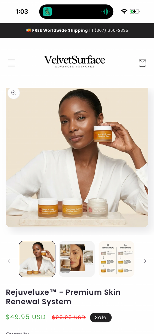 Rejuveluxe - Premium Skin Renewal System - Velvet Surface