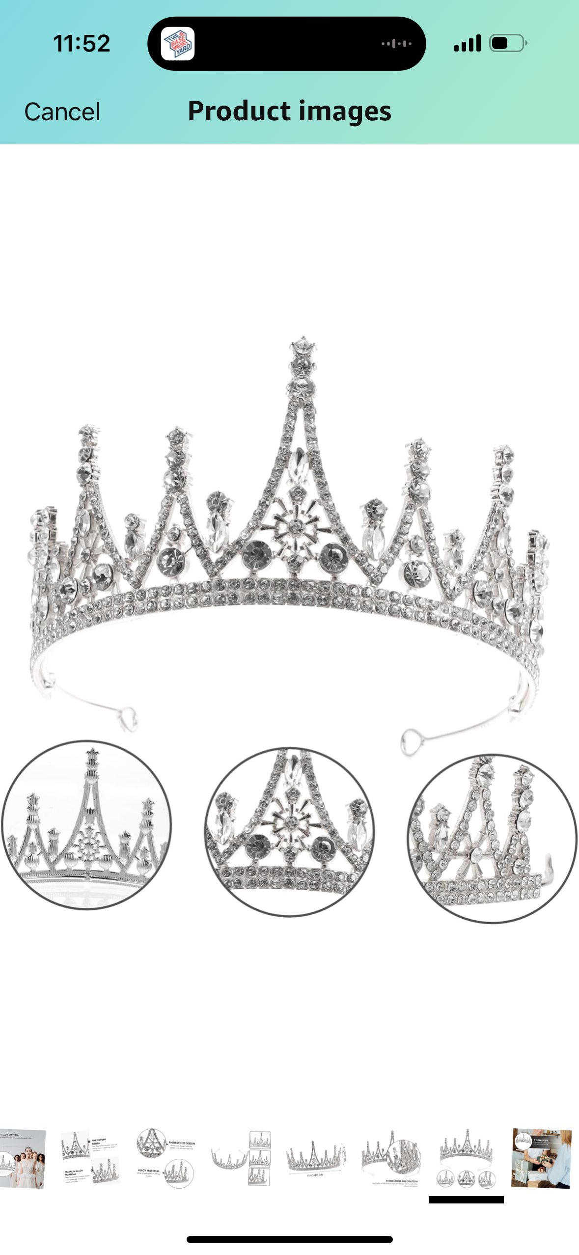 Crown Headband for Costume, Birthday, Parties, Showers
