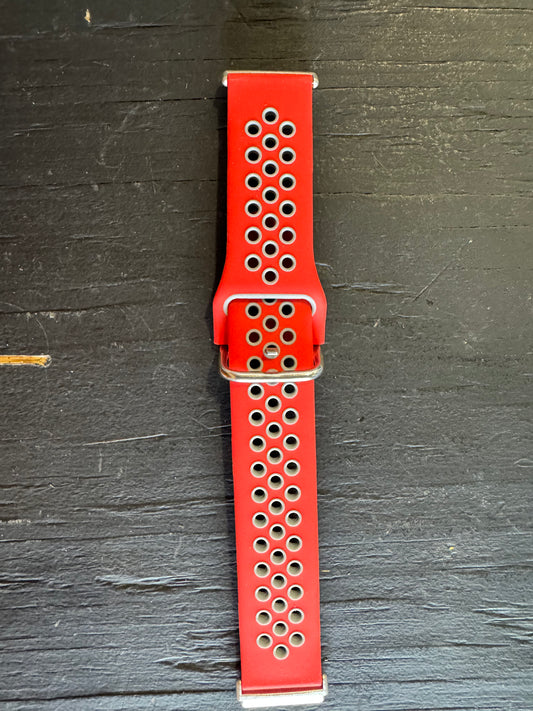 Geageaus Bands Compatible with Fitbit Versa 3/Versa 4/Fitbit Sense Straps, Soft Silicone Sport Replacement Wristband for Fitbit Versa 3/Versa 4 and Fitbit Sense Smart Watch Bands for Women and Men