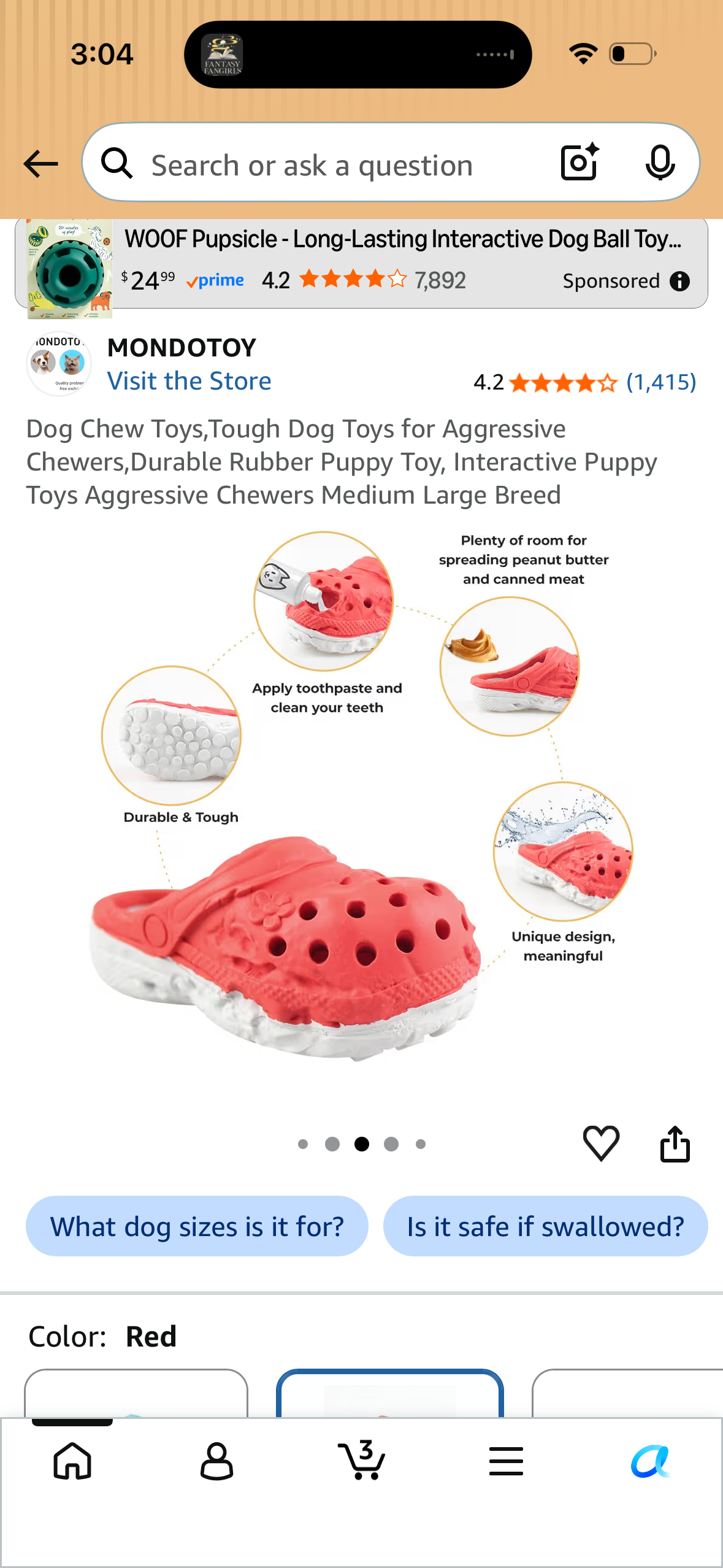 Dog Chew Toys,Tough Dog Toys for Aggressive Chewers,Durable Rubber Puppy Toy, Interactive Puppy Toys Aggressive Chewers Medium Large Breed